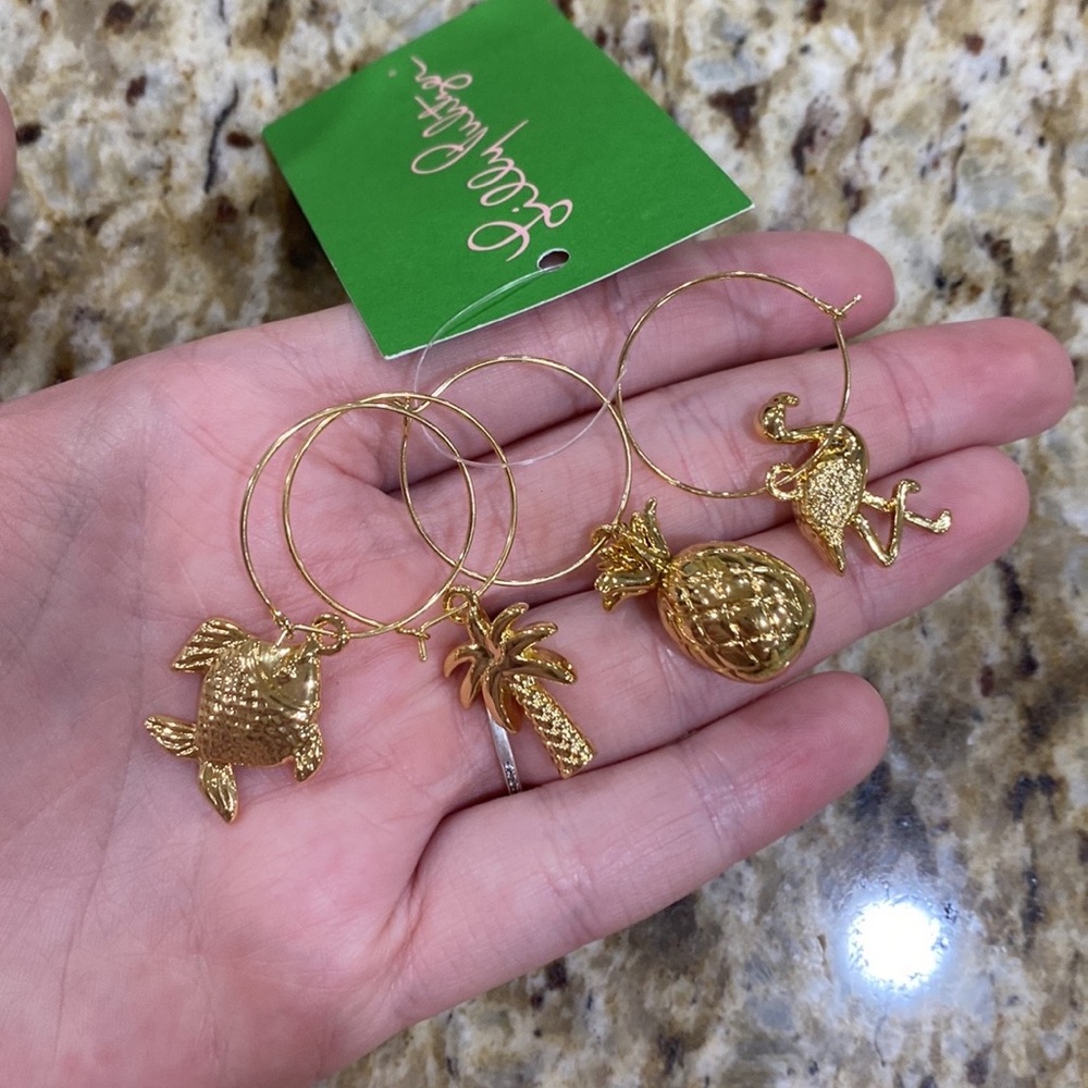 Lilly Pulitzer wine stem accessories
